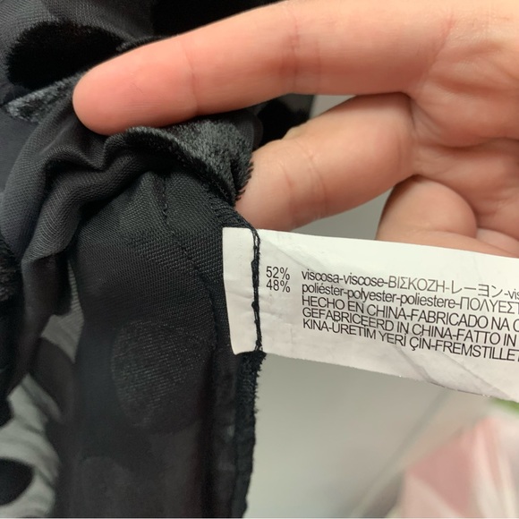 Zara black dots dress size M - Picture 9 of 16